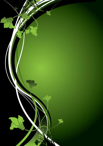 Vert naturel — Image vectorielle