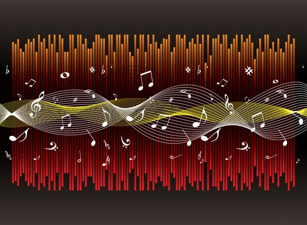 Музыкальный опыт — стоковый вектор