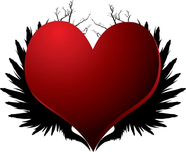 Love hearty — Stock Vector