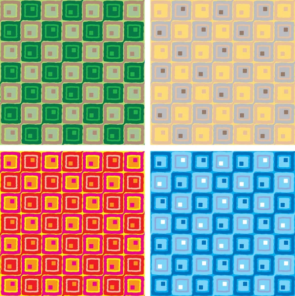 Variation des carrés liés — Image vectorielle