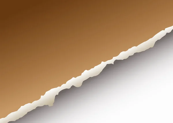 Grande déchirure de papier — Image vectorielle