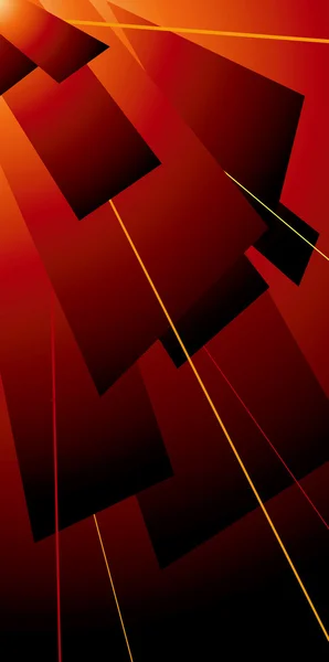 Lazer rabat rouge — Image vectorielle