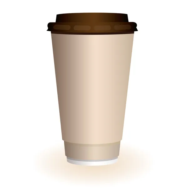 Taza de café grande — Vector de stock