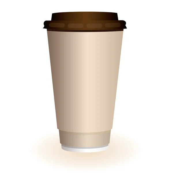 Taza de café grande — Vector de stock