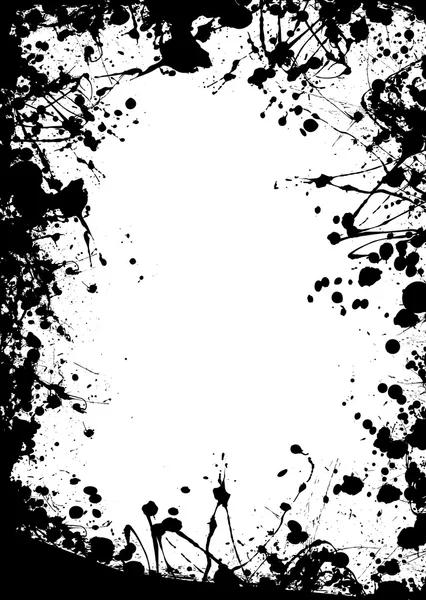 Grande bordure blob — Image vectorielle