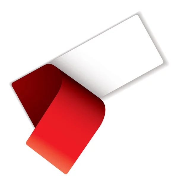 Étiquette Peel — Image vectorielle
