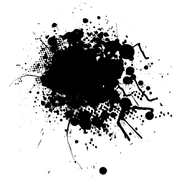 Чорнила splat BLOB-об'єктів — стоковий вектор