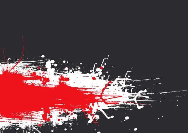 Encre drag rouge — Image vectorielle