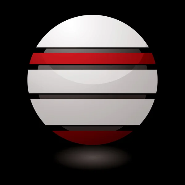 Icône droïde sombre — Image vectorielle