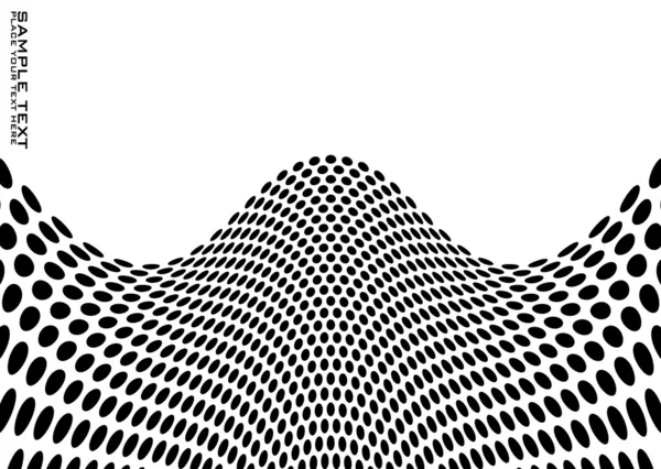 Point montagneux — Image vectorielle