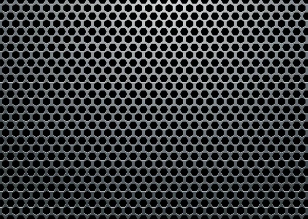 Lumière métallique hexagonale — Image vectorielle