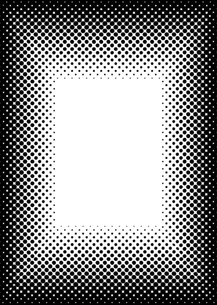 Cadre photo demi-teinte bordure — Image vectorielle