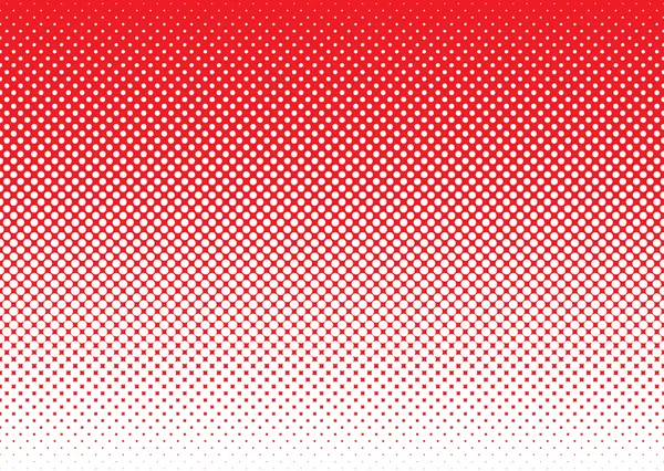 Halftone abstract background red — Stock Vector