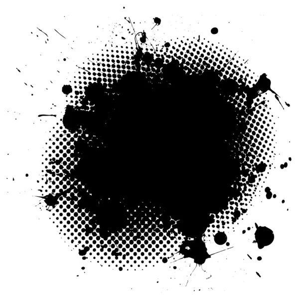 Tinta grunge splat — Vector de stock