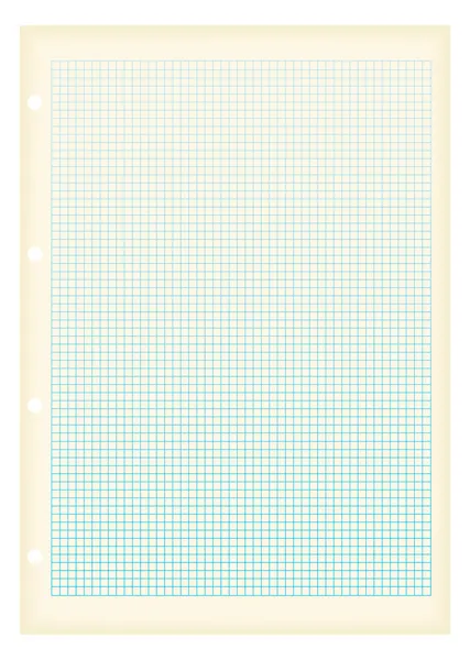 Grunge a4 graph paper square — Stock Vector