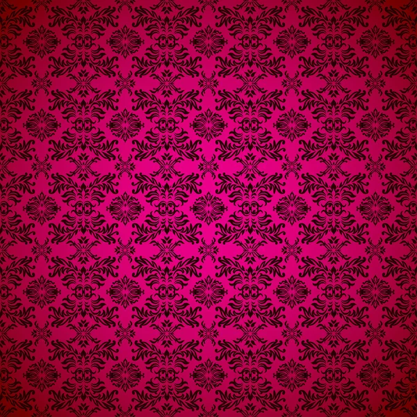 Fondo de pantalla de color rosa sin costuras góticas — Archivo Imágenes Vectoriales