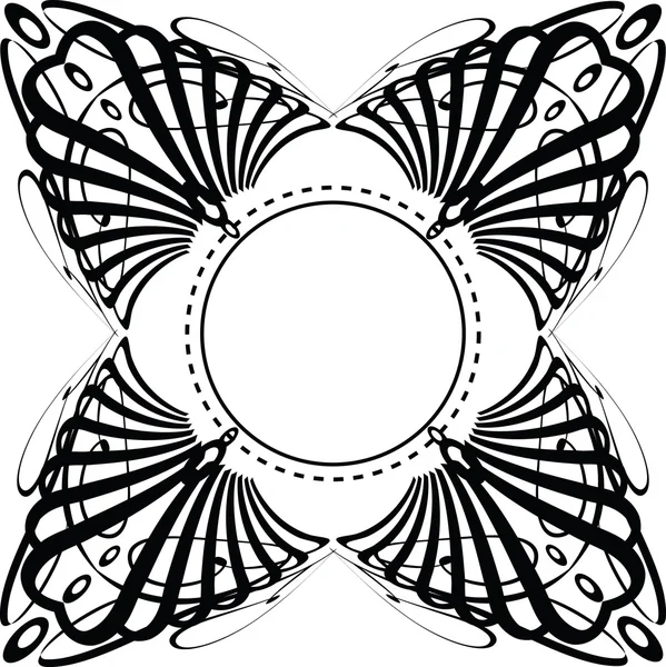 Goth centre de la couronne — Image vectorielle