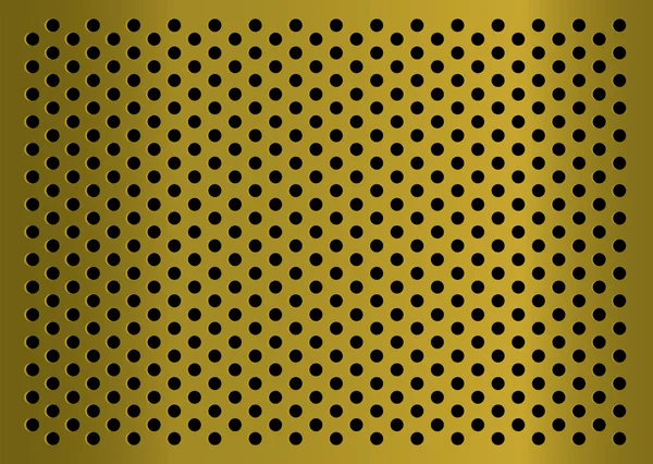 Métal doré — Image vectorielle