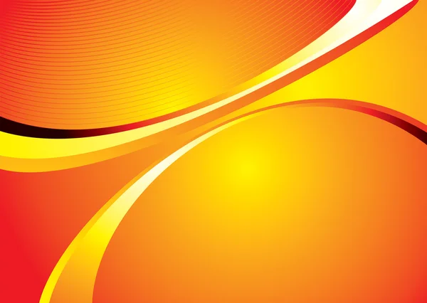 Coup de soleil doré — Image vectorielle