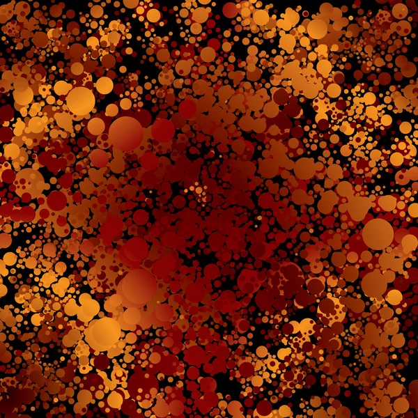Brûlure dorée — Image vectorielle