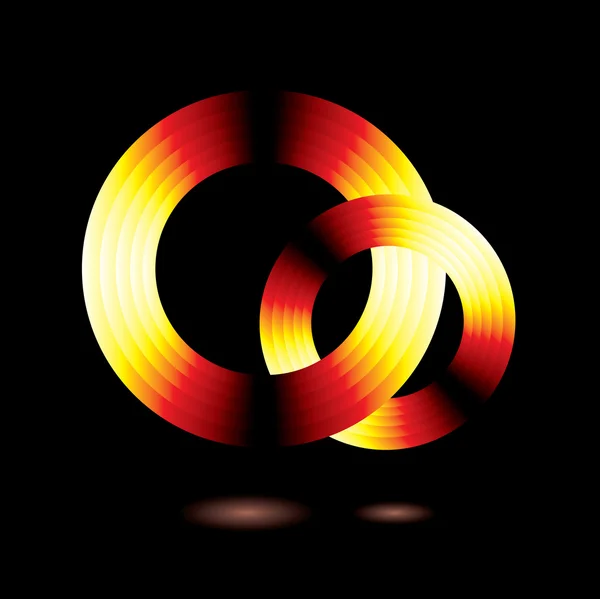 Glow ring — Stock Vector