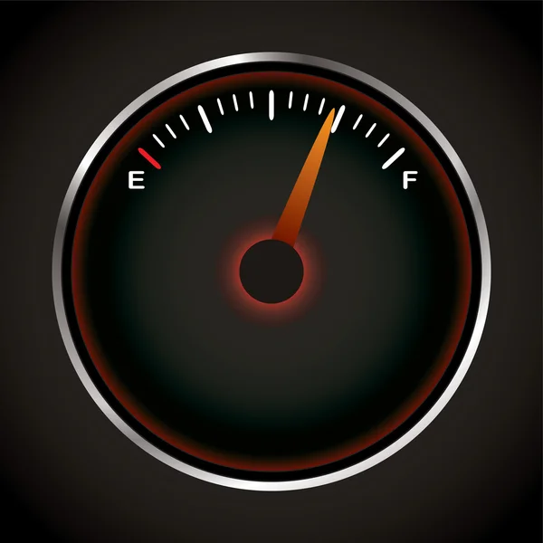 Cadran carburant — Image vectorielle
