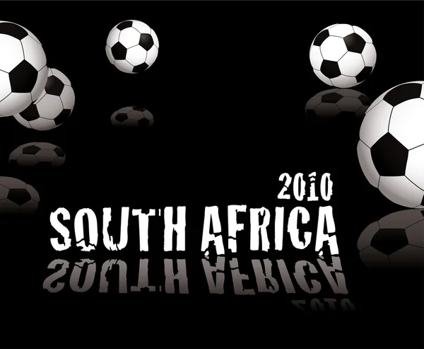 Футбол в Южной Африке — стоковый вектор
