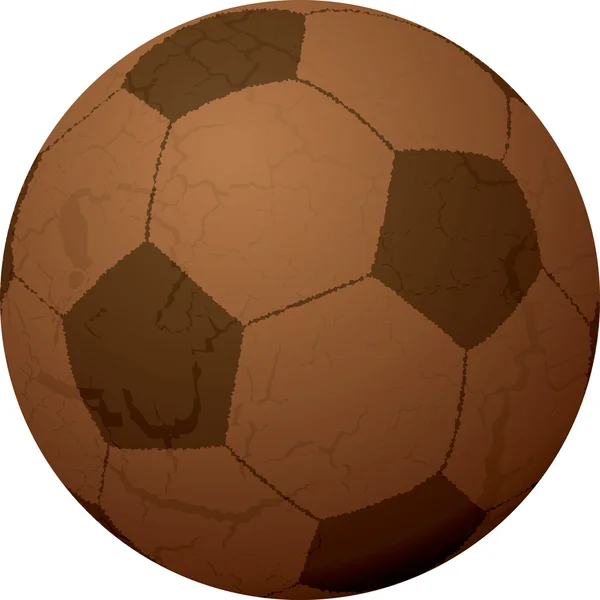 Футбольная кожа — стоковый вектор