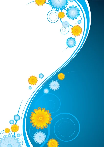 Floral explosion — Stock Vector