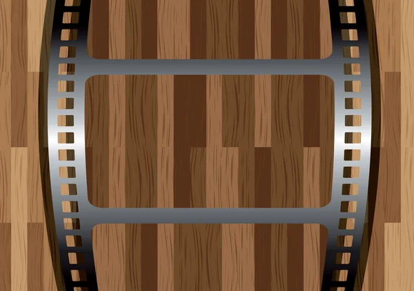 Фільм деревини — стоковий вектор