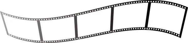 Film hullám egyértelmű — Stock Vector