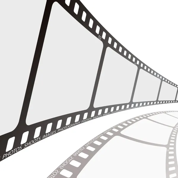 Angle de bobine de film — Image vectorielle