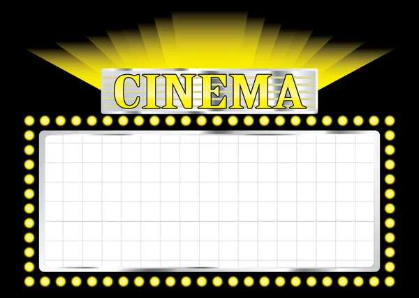 Cinema deco — Vetor de Stock