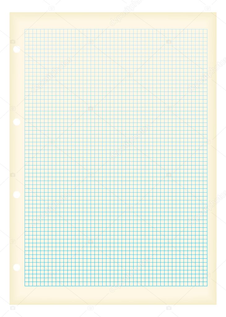 Grunge a4 graph paper square