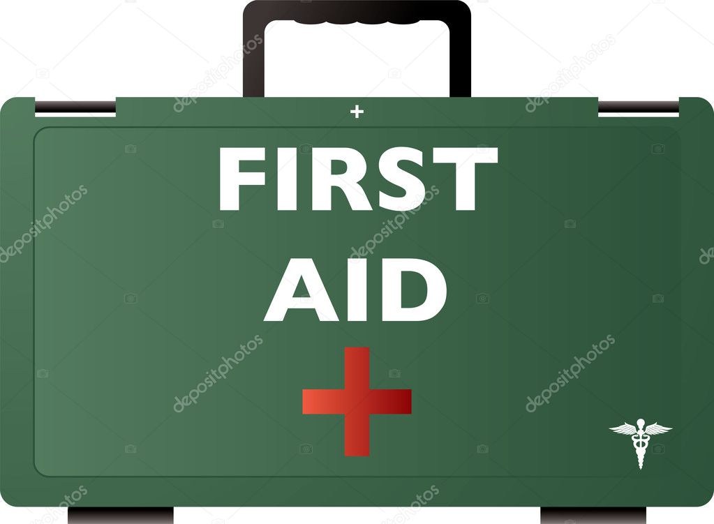 First aid green