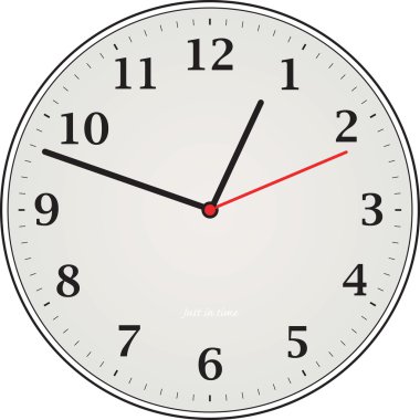 Clock grey clipart