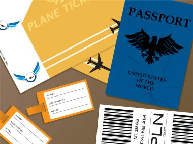 Check-in clipart