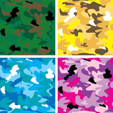 Camouflage tile clipart