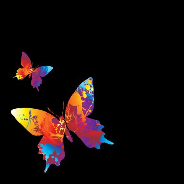 Butterfly visable clipart