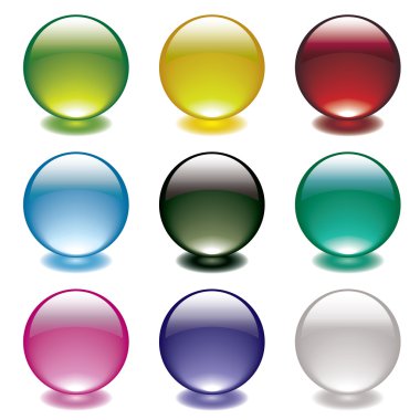 Bubble glow circle clipart