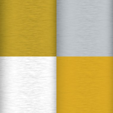 Brushed metal variation clipart