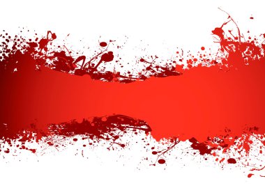 Blood banner clipart