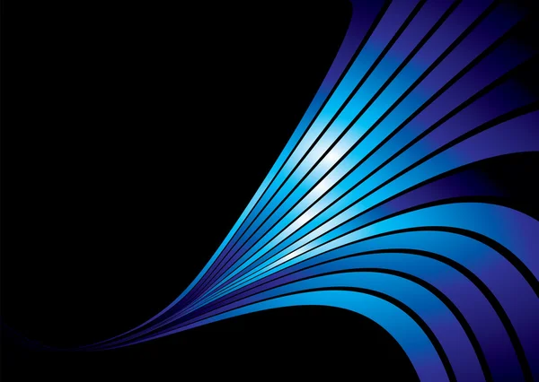 Cool blå glide — Stockový vektor