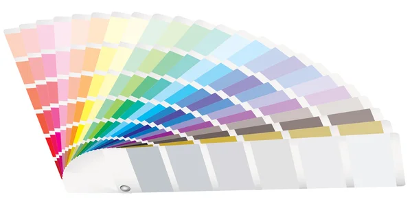 Perspective du guide couleur — Image vectorielle