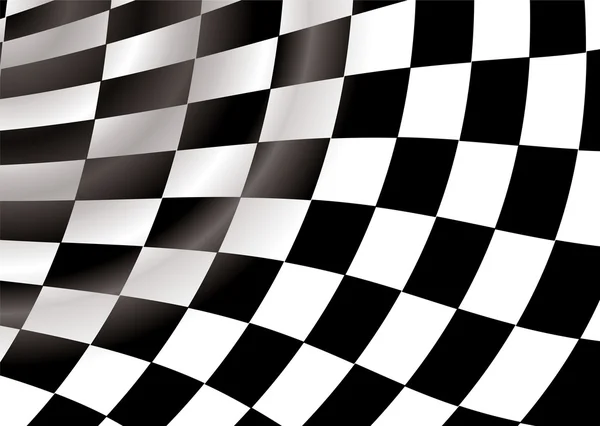 Checkered tunnel — Stock Vector