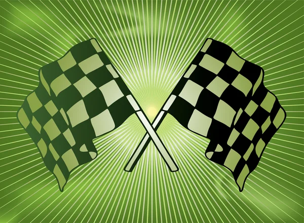 Checkered past — Stock Vector