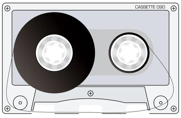 Casstte tape — Stock Vector