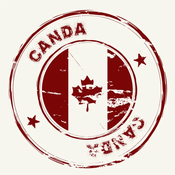 Σφραγίδα μελάνης Canda — Διανυσματικό Αρχείο