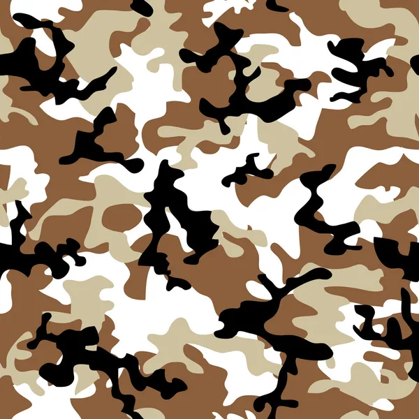 Camouflage woestijn — Stockvector