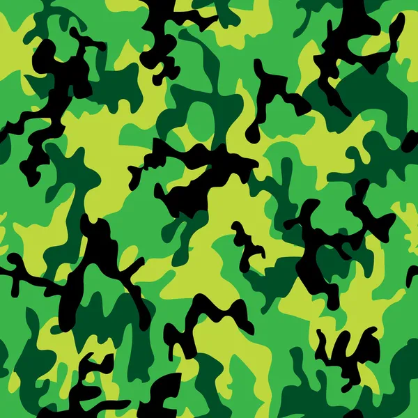 Camouflage diepe jungle — Stockvector